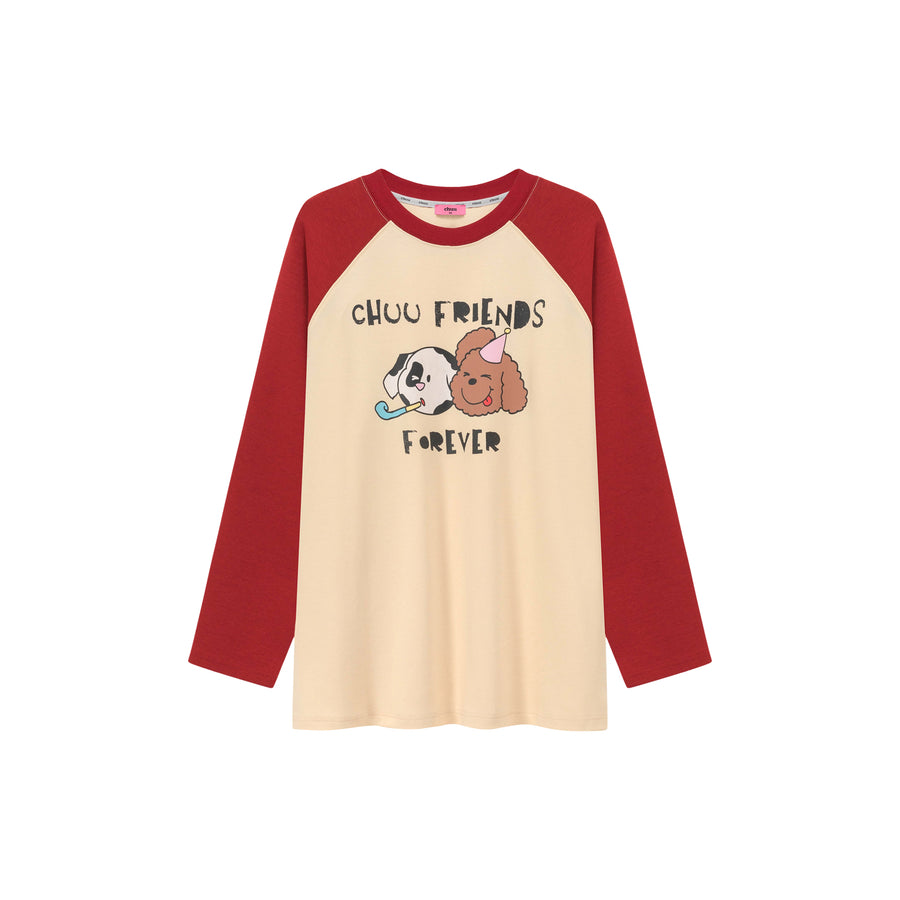 CHUU Puppy Color Scheme T-Shirt