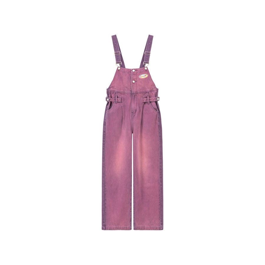 CHUU Cotton Button Overalls