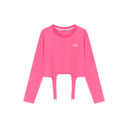 Cherry Bomb Garter Long Sleeves Sweatshirt