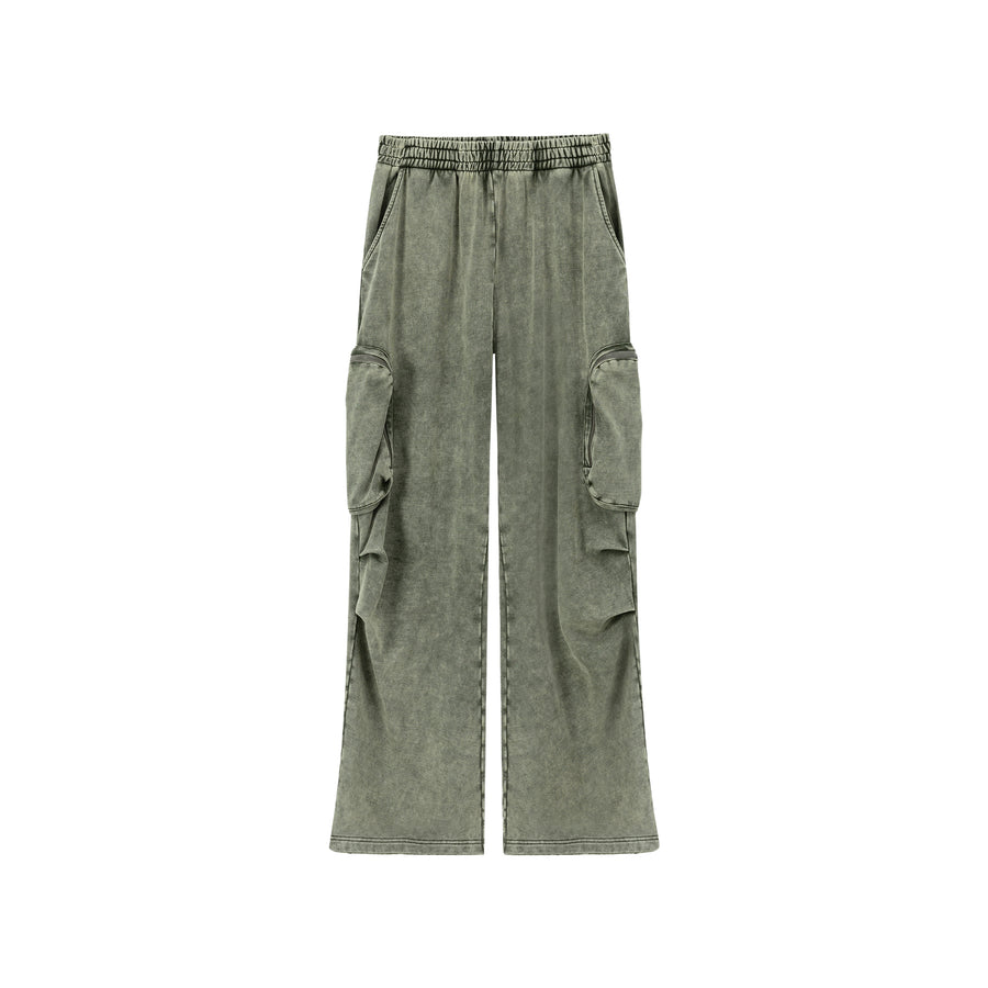 CHUU Pocket Wide Casual Pants