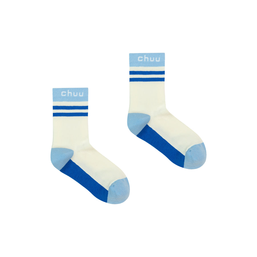 CHUU Color Logo High Socks