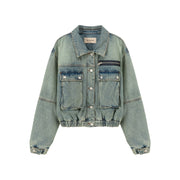 Big Pocket Denim Jacket