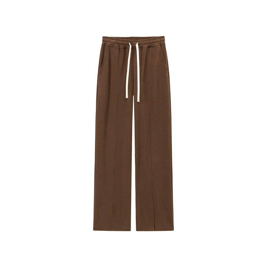 CHUU Slit Sweatpants Wide Pants