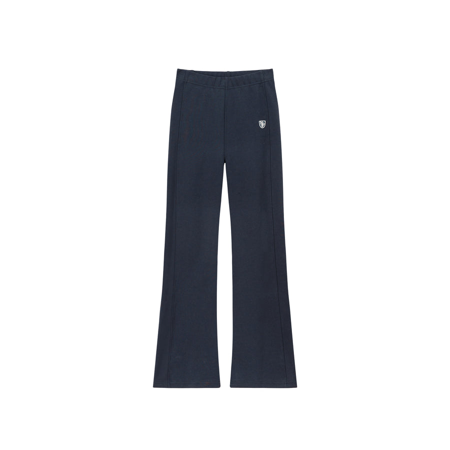 CHUU Navy Slimfit Bootcut Jogger Pants