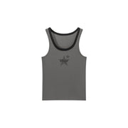 Chuu Star Center Basic Sleeveless T-Shirt