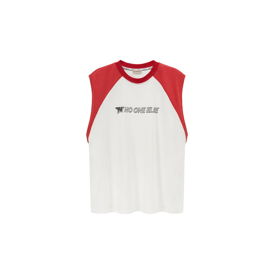 CHUU Noe Raglan Sleeveless T-Shirt