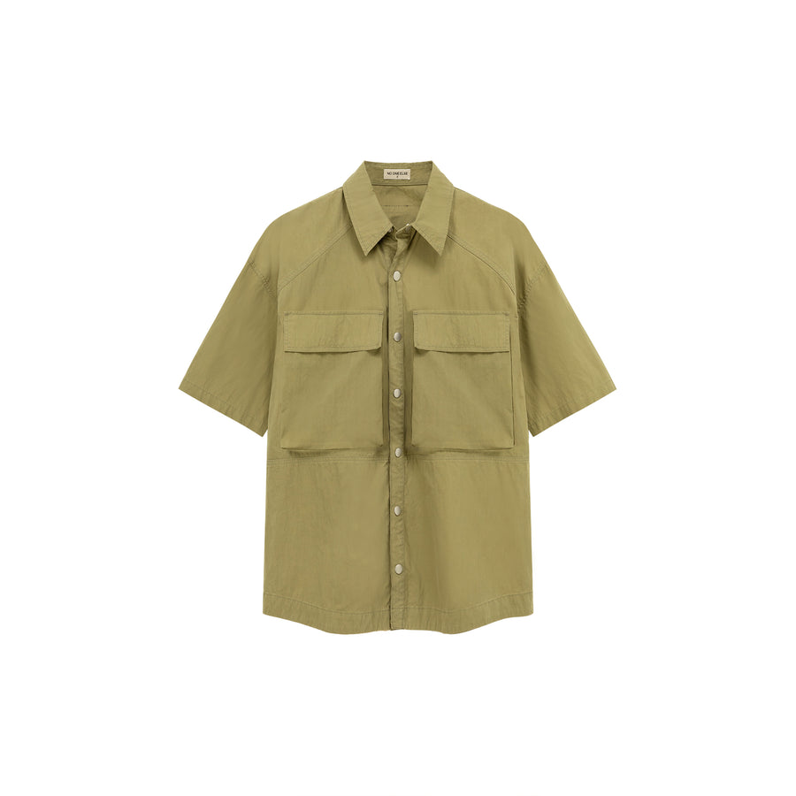 CHUU Pocket Loose Fit Shirt