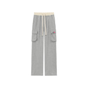 Colorful Logo Pocket String Cargo Pants