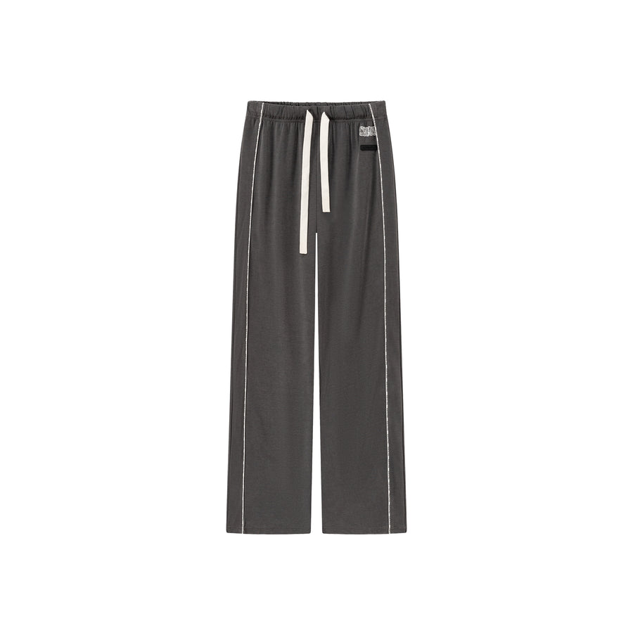 CHUU Elastic Waist?Wide Banding Casual Pants