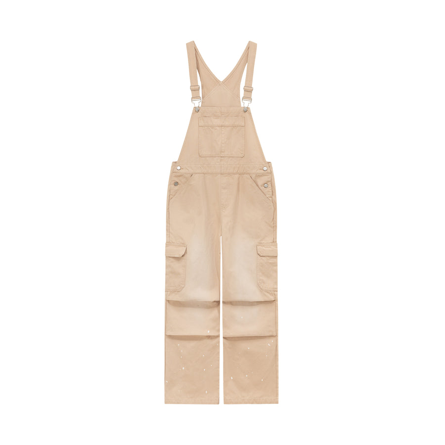 CHUU Simple Cargo Overall Pants