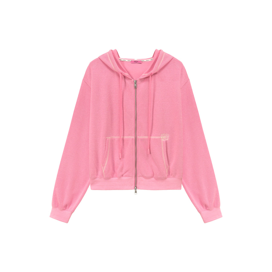 CHUU Loose Fit Hooded Zip-Up