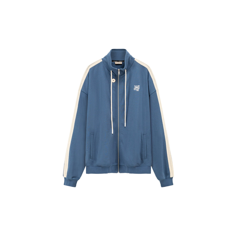 CHUU Sporty Color Combination Zip-Up