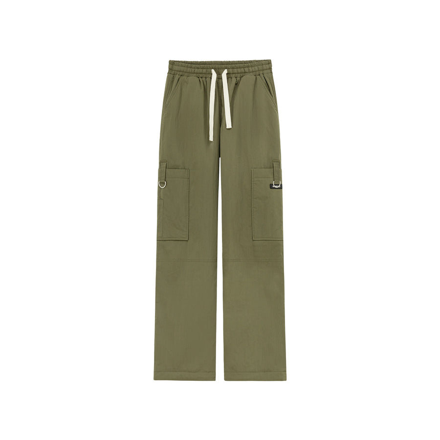 CHUU Simple Basic Banded Wide Pants