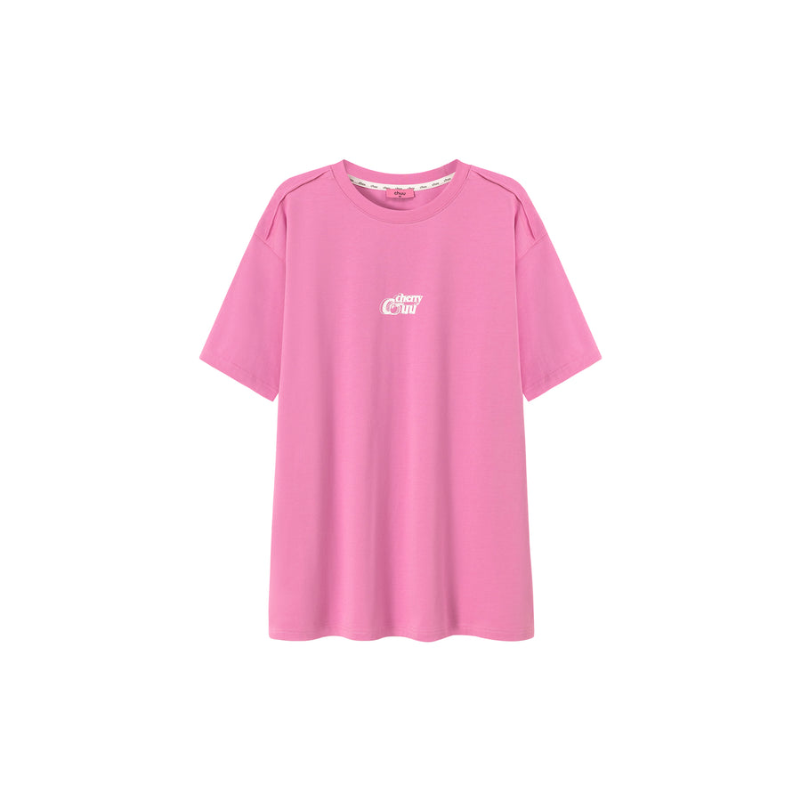 CHUU Chuu Cherry Color Basic T-Shirt