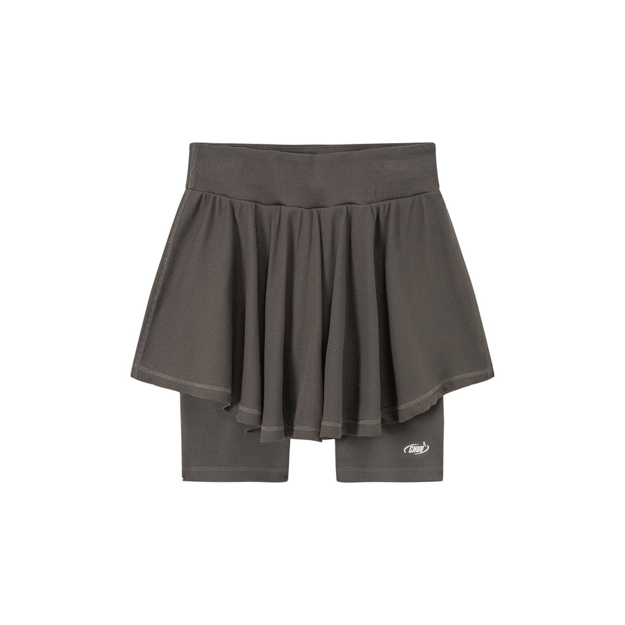 CHUU Sporty Daily Biker Shorts And Tennis Skirt