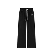 Banded Wide Leg Jogger Pants