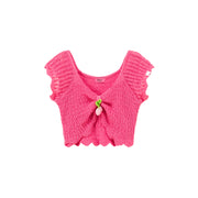 Cherry Point Summer Knit Bustier Top