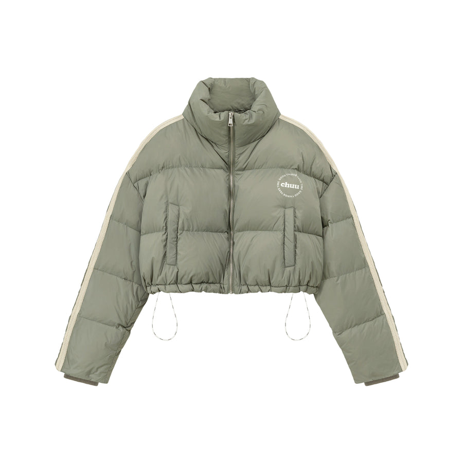 CHUU Sporty Crop Padded Jacket