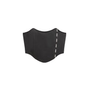 Lined Logo Unbalanced Tube Top