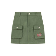 Cargo Pocket Mini Skirt