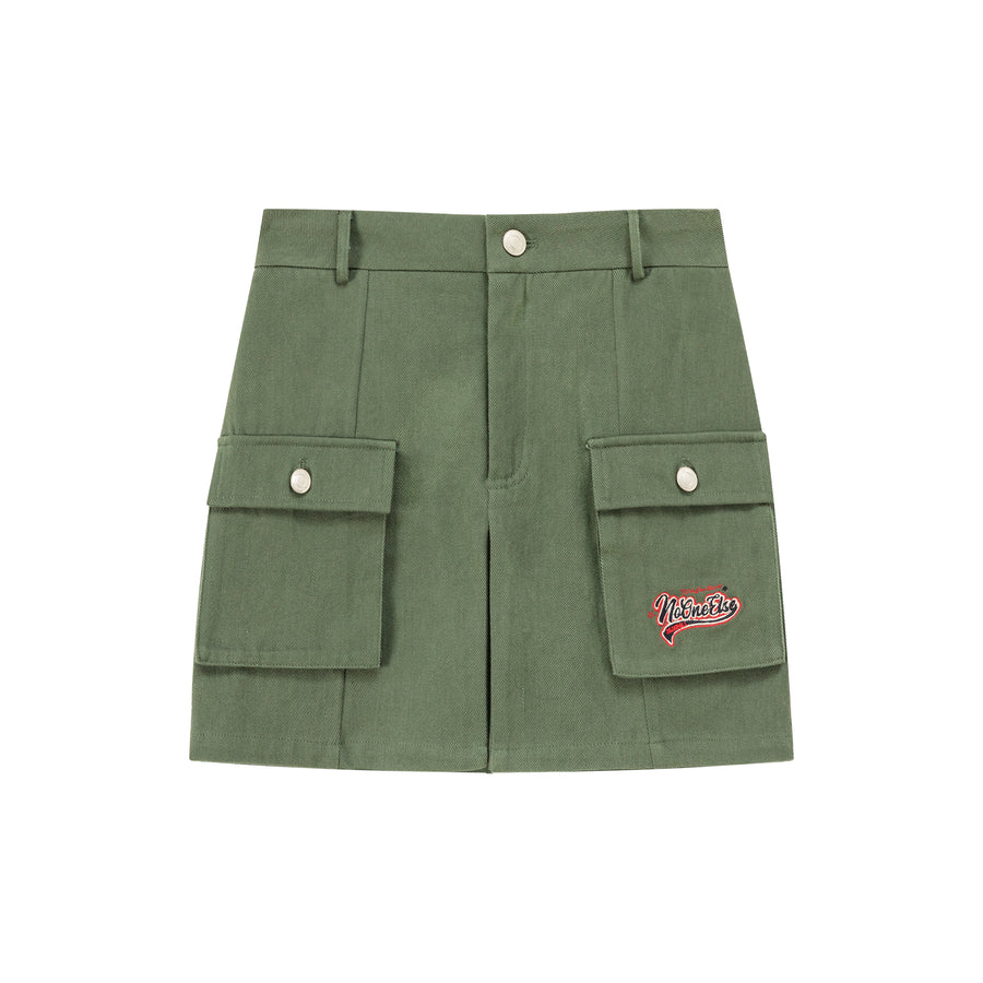 CHUU Cargo Pocket Mini Skirt