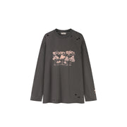 Logo Mushroom Long Sleeve T-Shirt