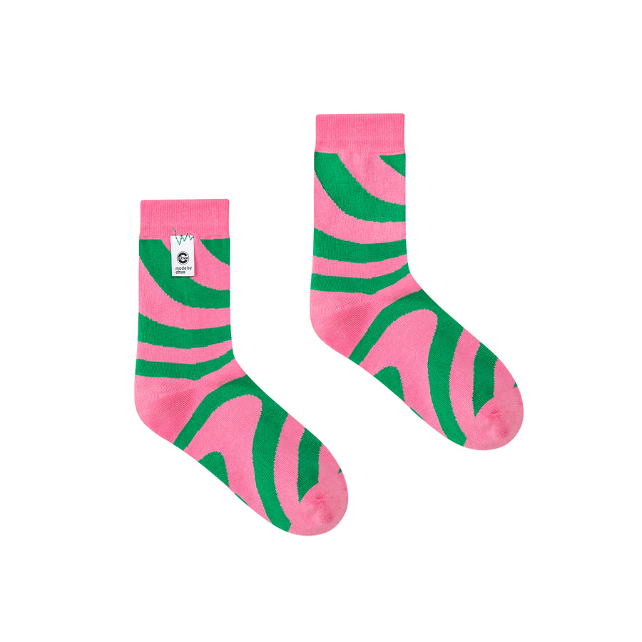 CHUU Zebra Color Matching Socks