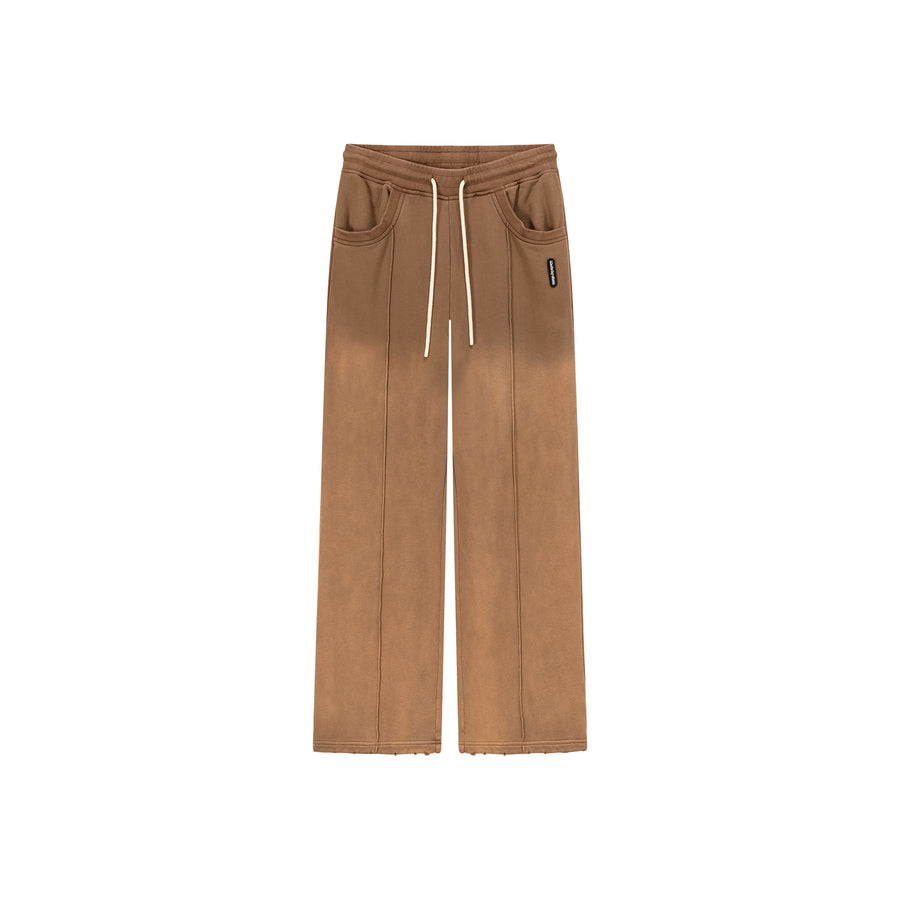 CHUU String Lined Straight Pants