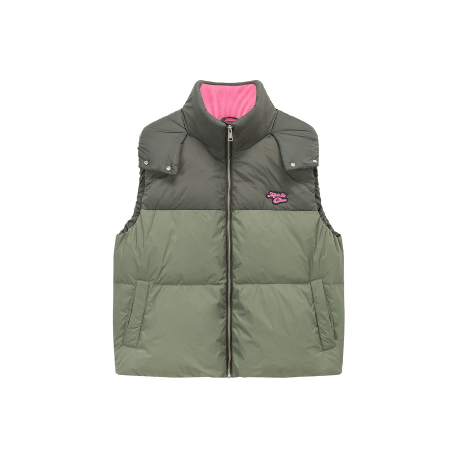 CHUU Color Matching Padded Vest