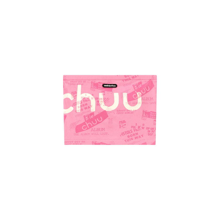 CHUU Letter Printing Sexy Slim Tube Top