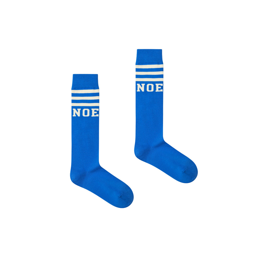 CHUU Noe Striped Basic High Socks
