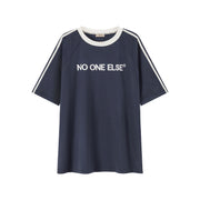 Noe Letter Printed Raglan T-Shirt