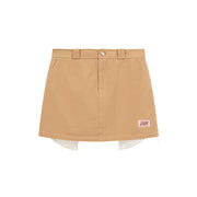 Exposed Pockets A-Line Mini Skirt