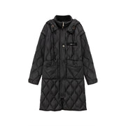 Hooded Quilted Padded Coat