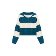 Sailor Color Scheme Knit Sweater