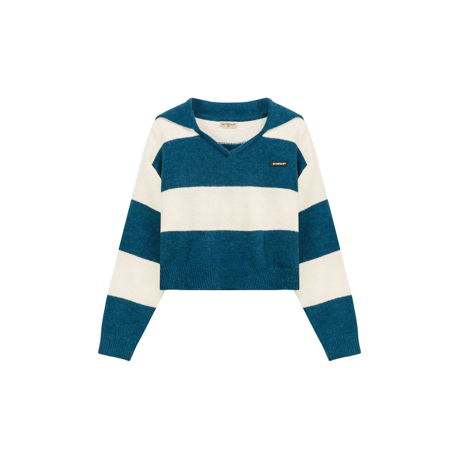 CHUU Sailor Color Scheme Knit Sweater