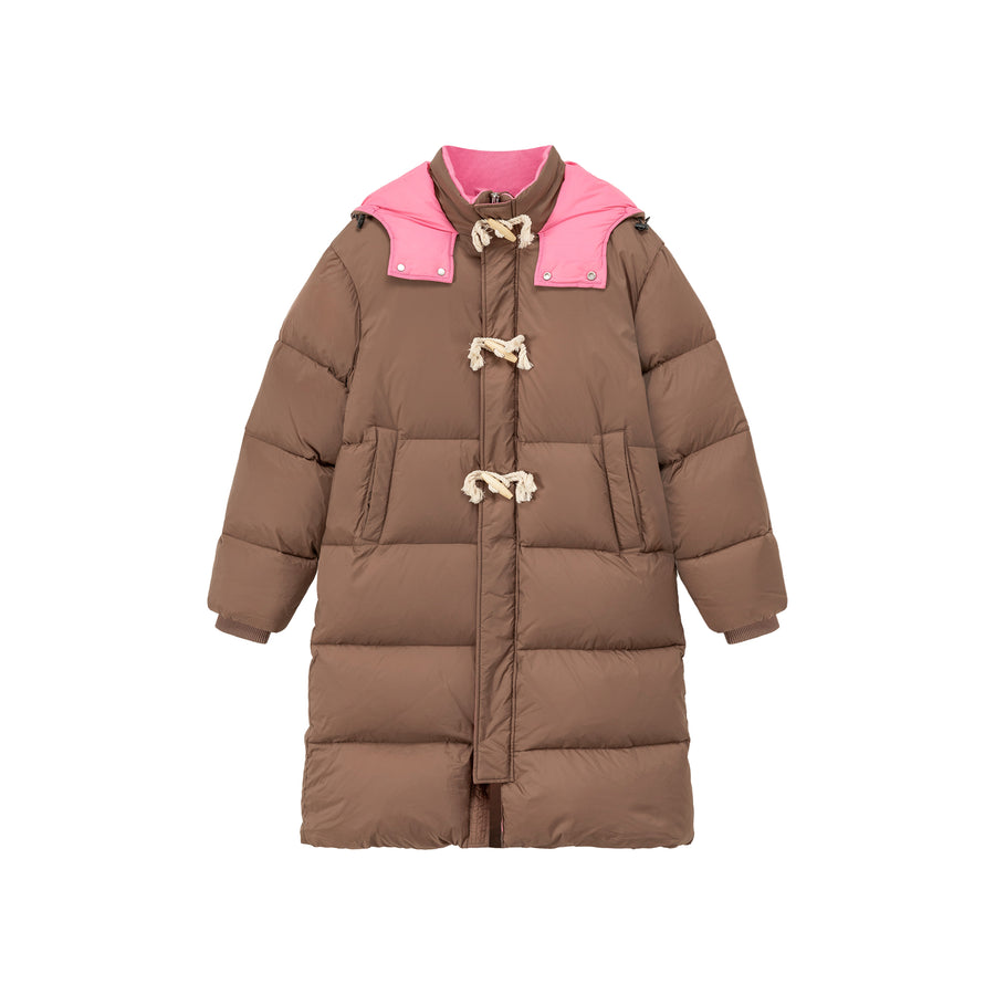 CHUU Boxy Padded Long Coat