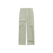 Trendy Wide Cargo Pockets Pants