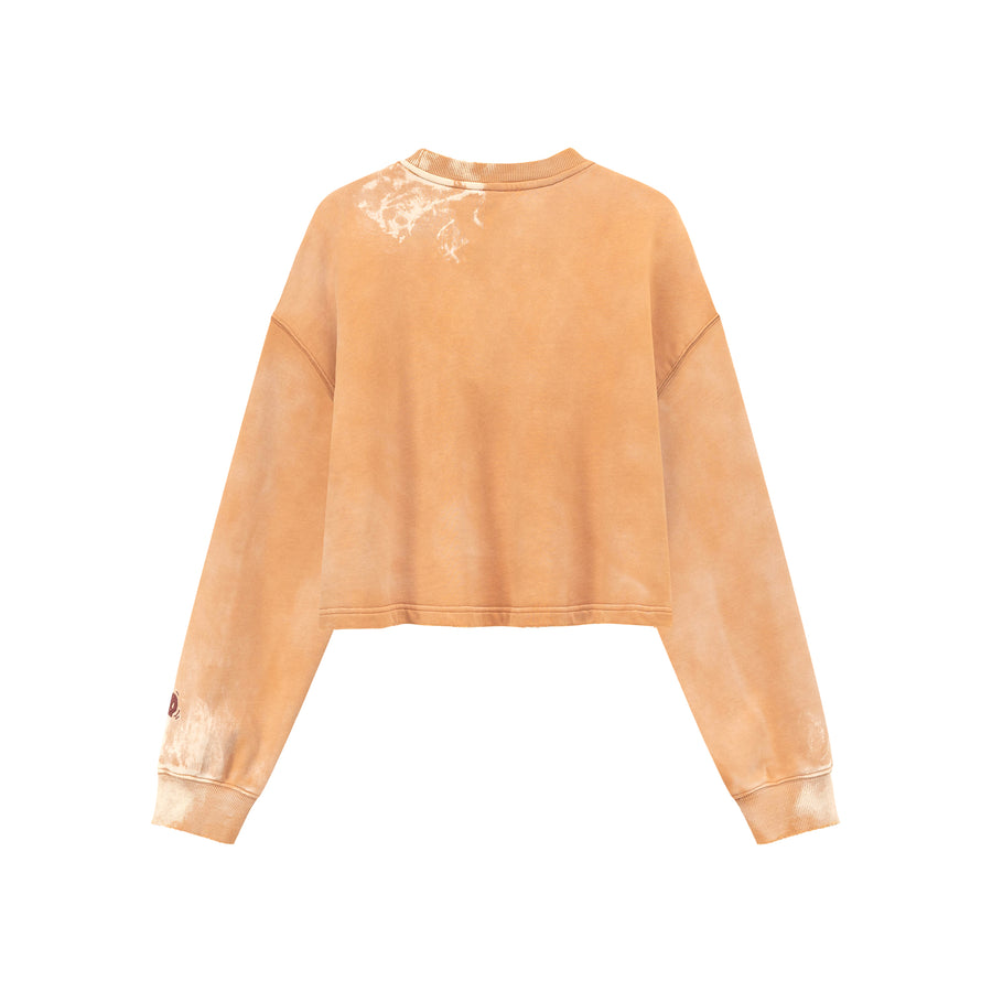 CHUU Witch Cat Color Sweatshirt