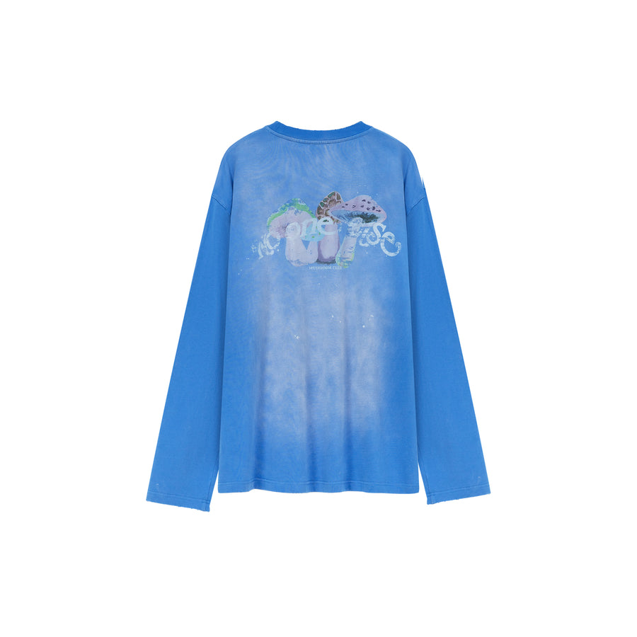 CHUU Mushroom Color Printed Loose Fit T-Shirt