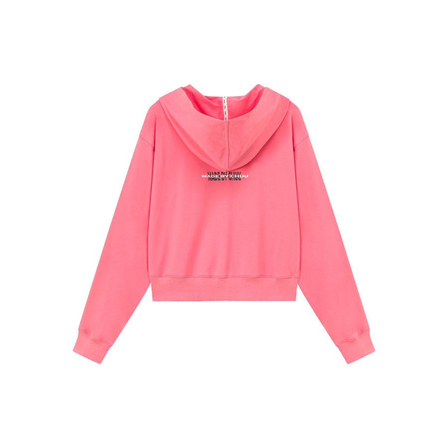 CHUU Basic Pocket Hooded Zip-Up