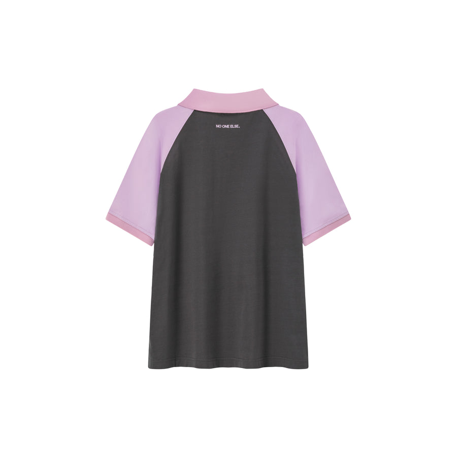 CHUU Colorblocked Raglan T-Shirt