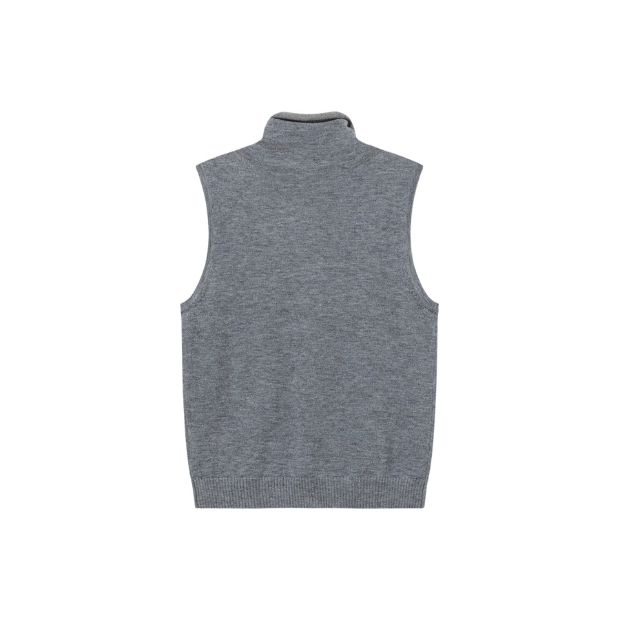 CHUU Basic Turtle Neck Sleeveless Top