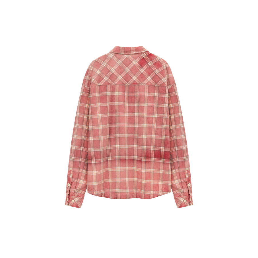 CHUU Check Loose Fit Shirt