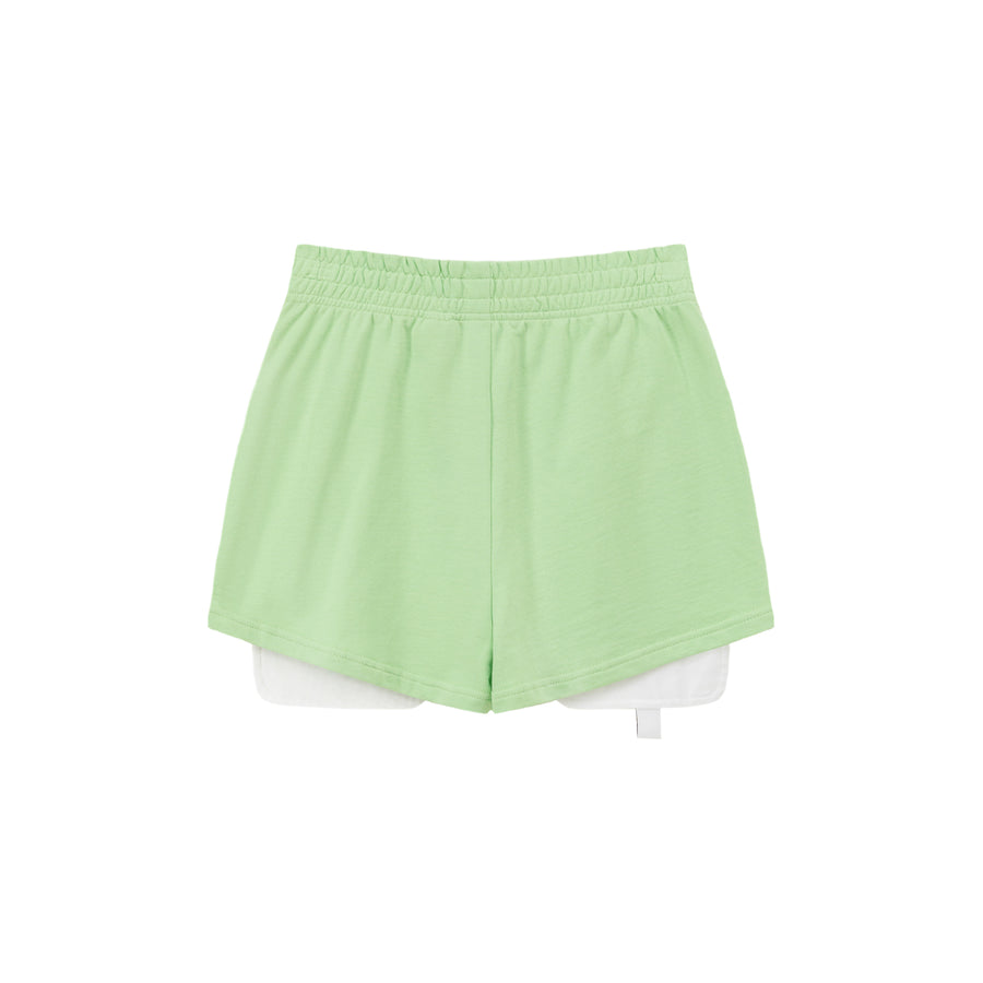 CHUU Made By Chuu Exposed Pocket Lining Overfit Short Pants