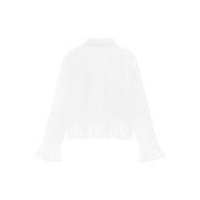 Ruffle Lace Collar Shirt