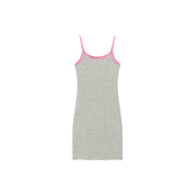 Chuu Made Heart Embroidered Sleeveless Mini Dress