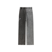 Two Toned Elastic Waist Sweatpants