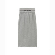 Slit Casual Sporty Long Skirt