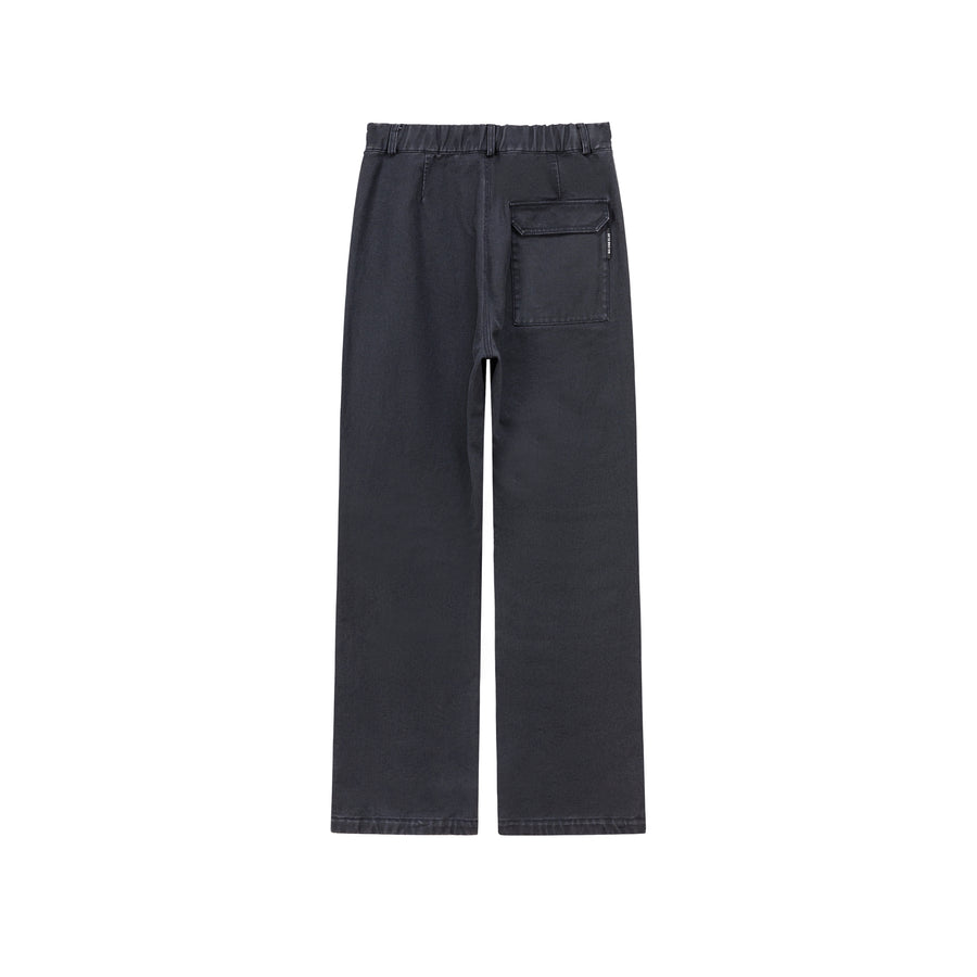 CHUU Casual Elastic Waist Wide Pants